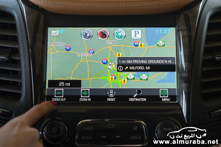 شفرولية تدشن نظام معلومات جديد على سيارتها "امبالا 2014" تستطيع التحكم مباشرة من شاشة السيارة 19